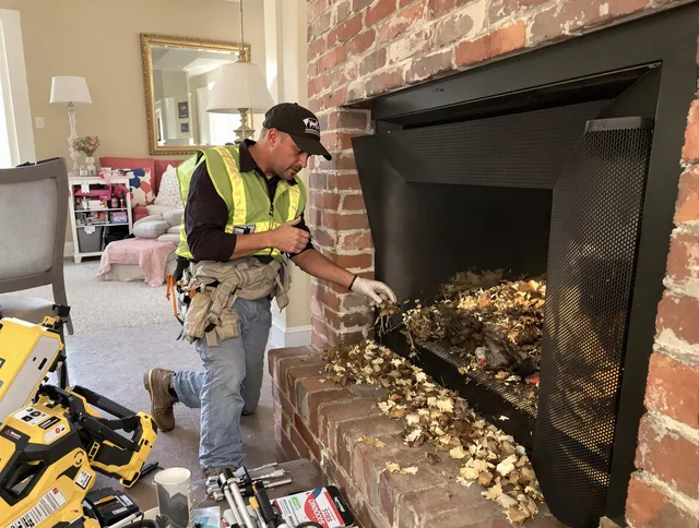 Safe screening installation by Hopkinton Chimney Sweep in Hopkinton, MA