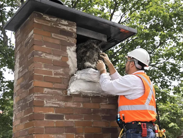 Humane removal of debris and animals by Hopkinton Chimney Sweep in Hopkinton, MA