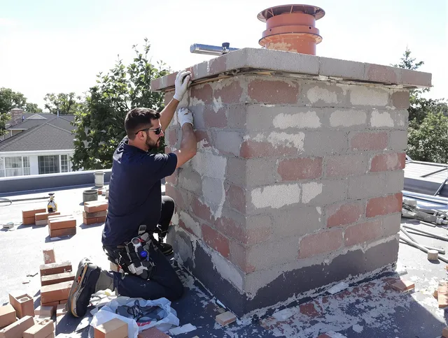 Advanced chimney repair process by Hopkinton Chimney Sweep in Hopkinton, MA
