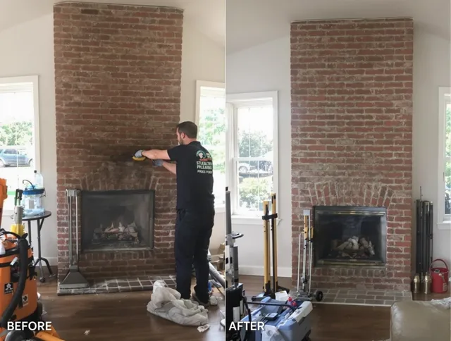 Finished chimney sweeping service by Hopkinton Chimney Sweep in Hopkinton, MA