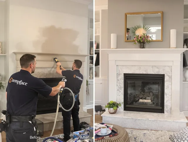 Professional soot removal by Hopkinton Chimney Sweep team in Hopkinton, MA